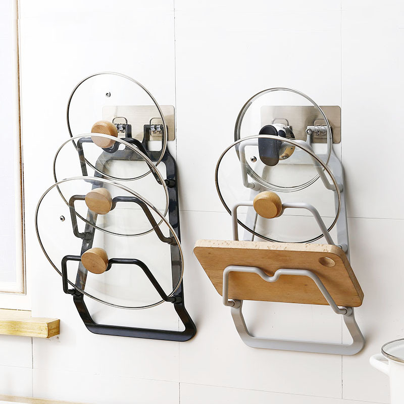 壁挂式锅盖收纳架