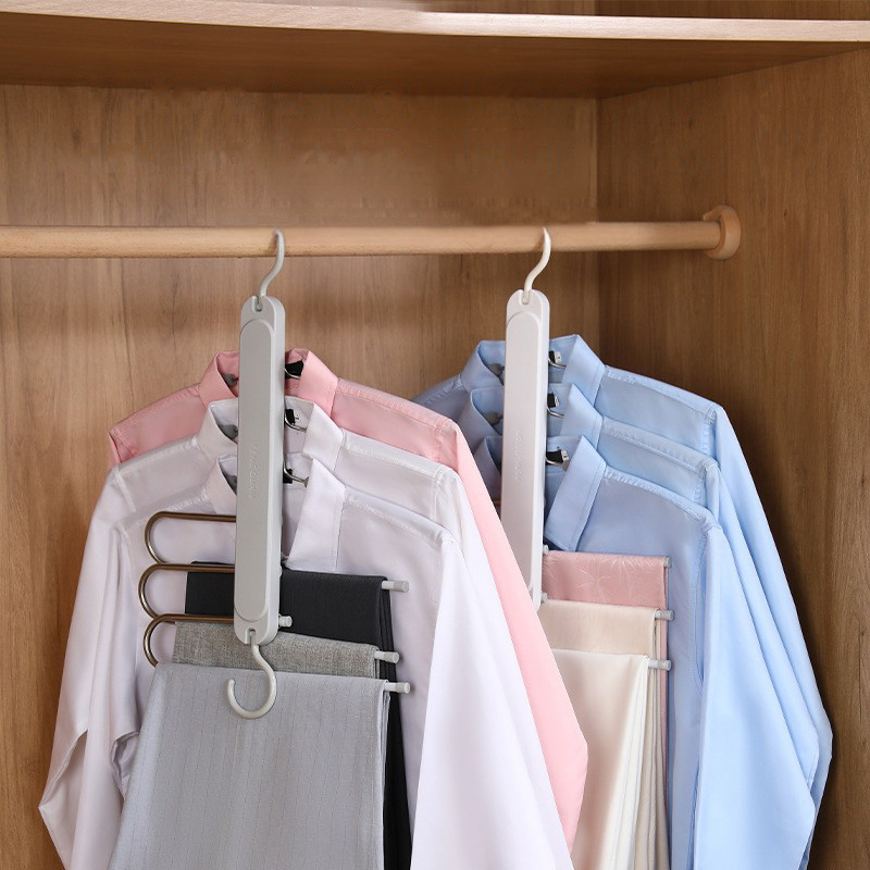 不锈钢多功能防滑裤架