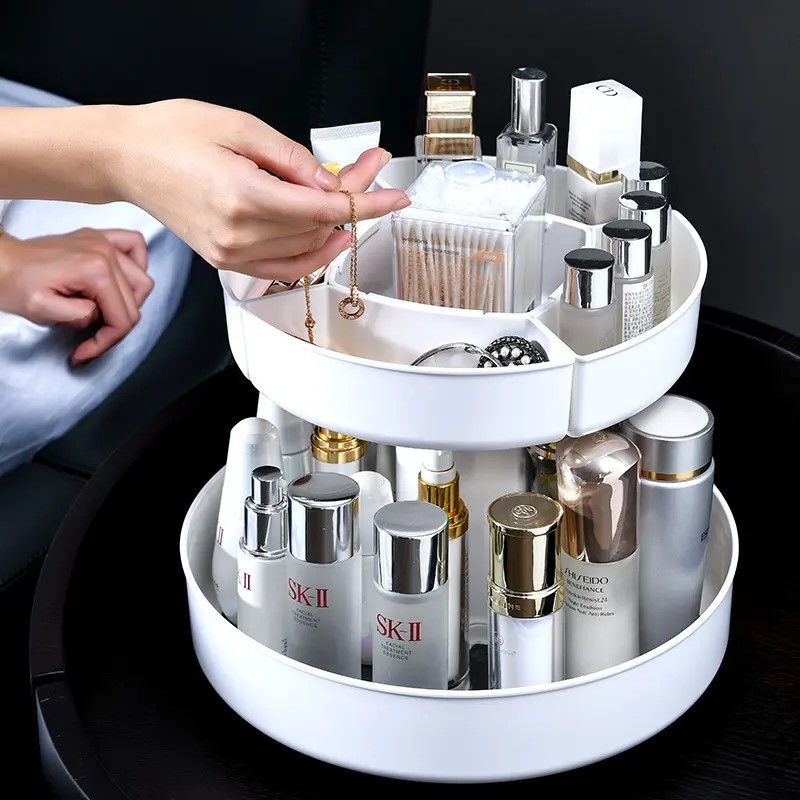 调味品旋转展示收纳架