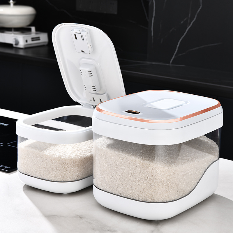 透明密封散装米桶食品储存罐