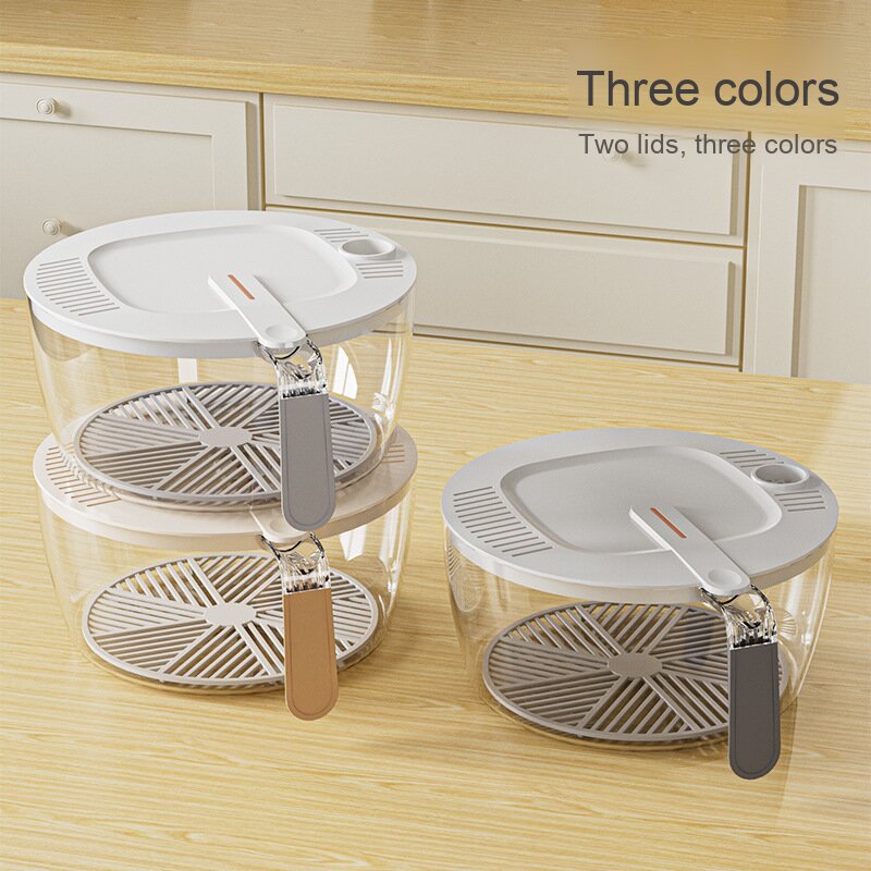 厨房大容量沙拉沥水篮