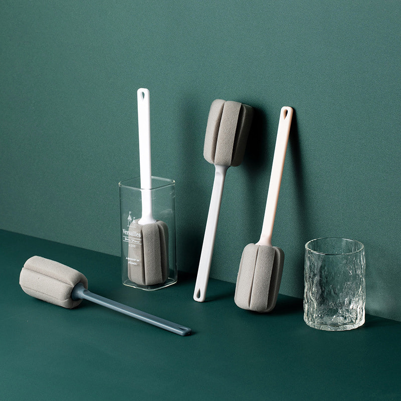 长柄可拆卸家用奶瓶清洁刷