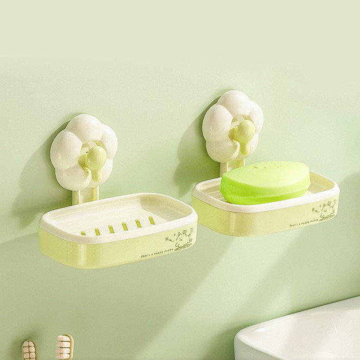 壁挂式自排水塑料肥皂盒