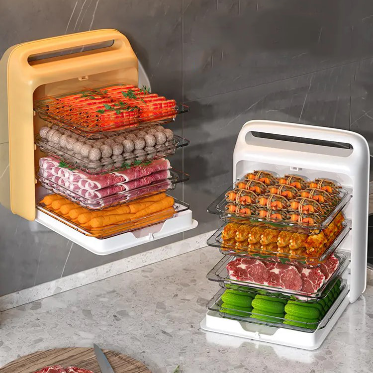 折叠式多功能蔬菜收纳篮