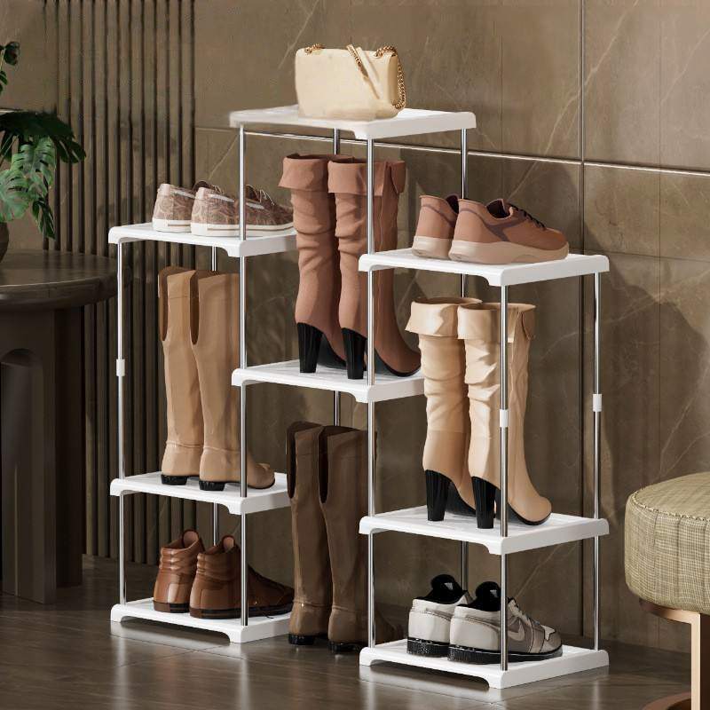 节省空间的多层三明治鞋架