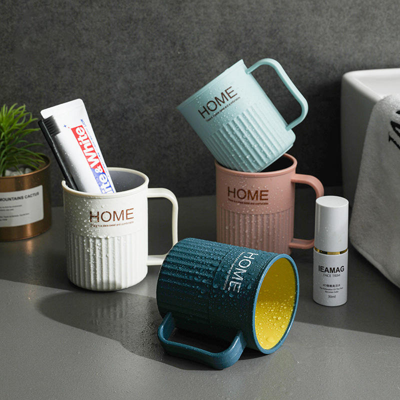 便携式塑料防滑婴儿沐浴漱口杯