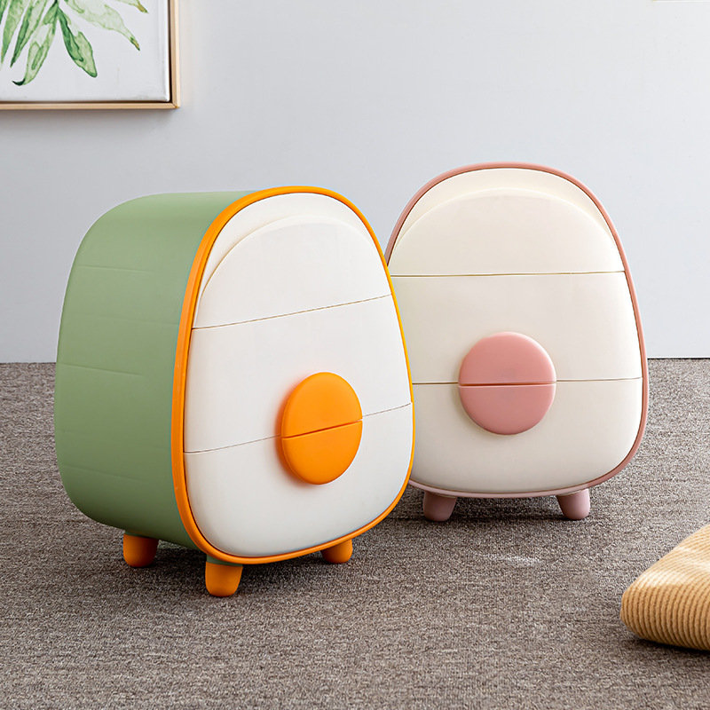 三合一塑料抽屉式内衣收纳盒