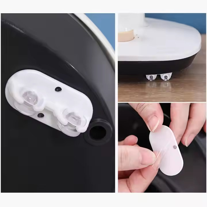 储物箱用小塑料粘性脚轮