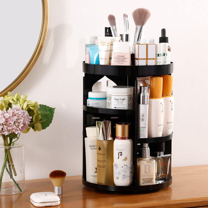 旋转女士化妆品收纳盒
