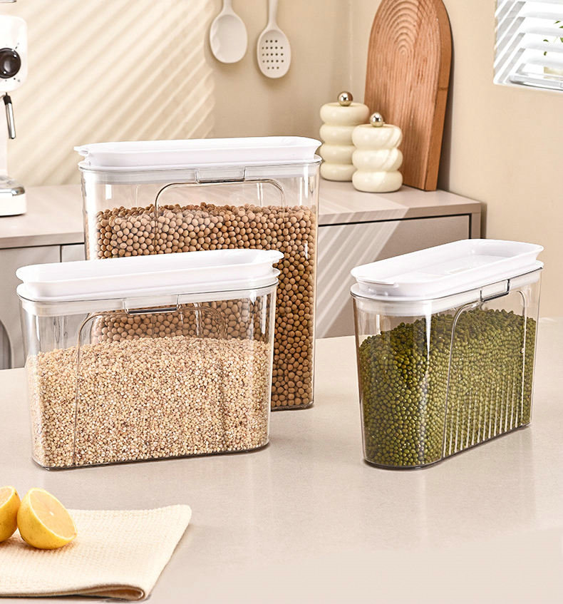 广口透明食品储存容器