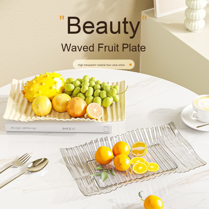 婚礼派对塑料透明水果托盘