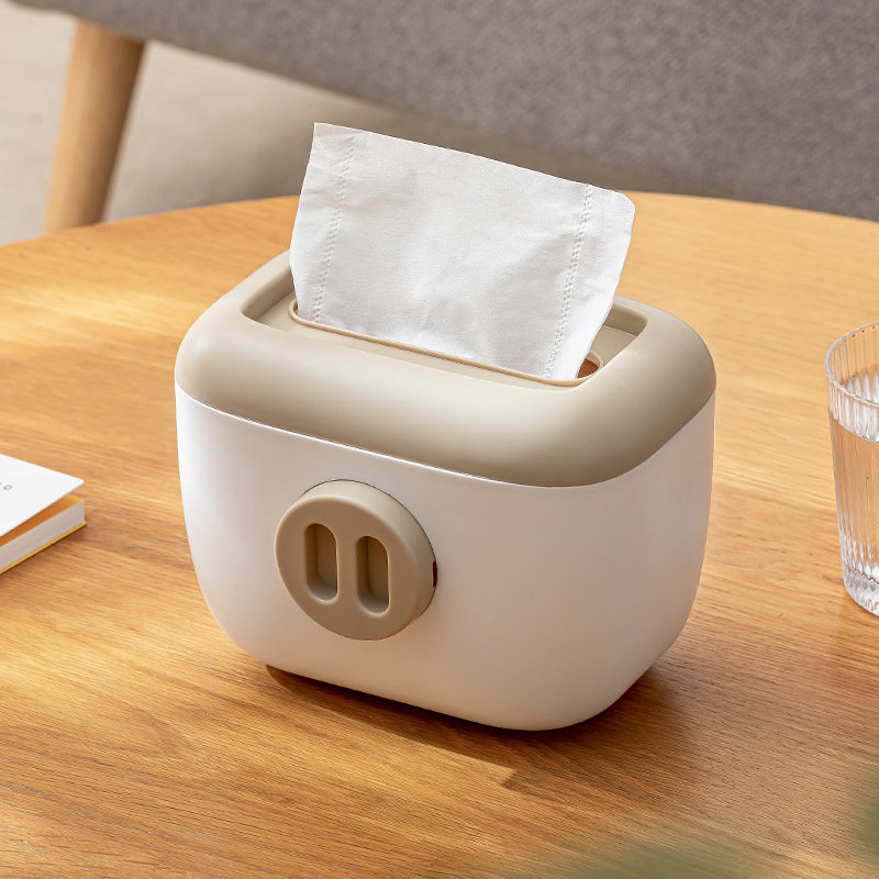 多功能PP家用纸巾收纳盒